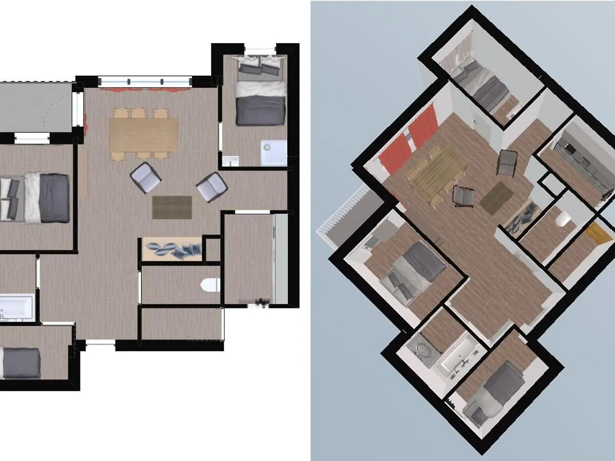 Appartement Elegant Avec Wifi, Au Centre, Pied Des Pistes, Parking Couvert, Balcon Sud/Est, 6 Pers. - Fr-1-694-98 Val-dʼIsère 0*,  Frankrike
