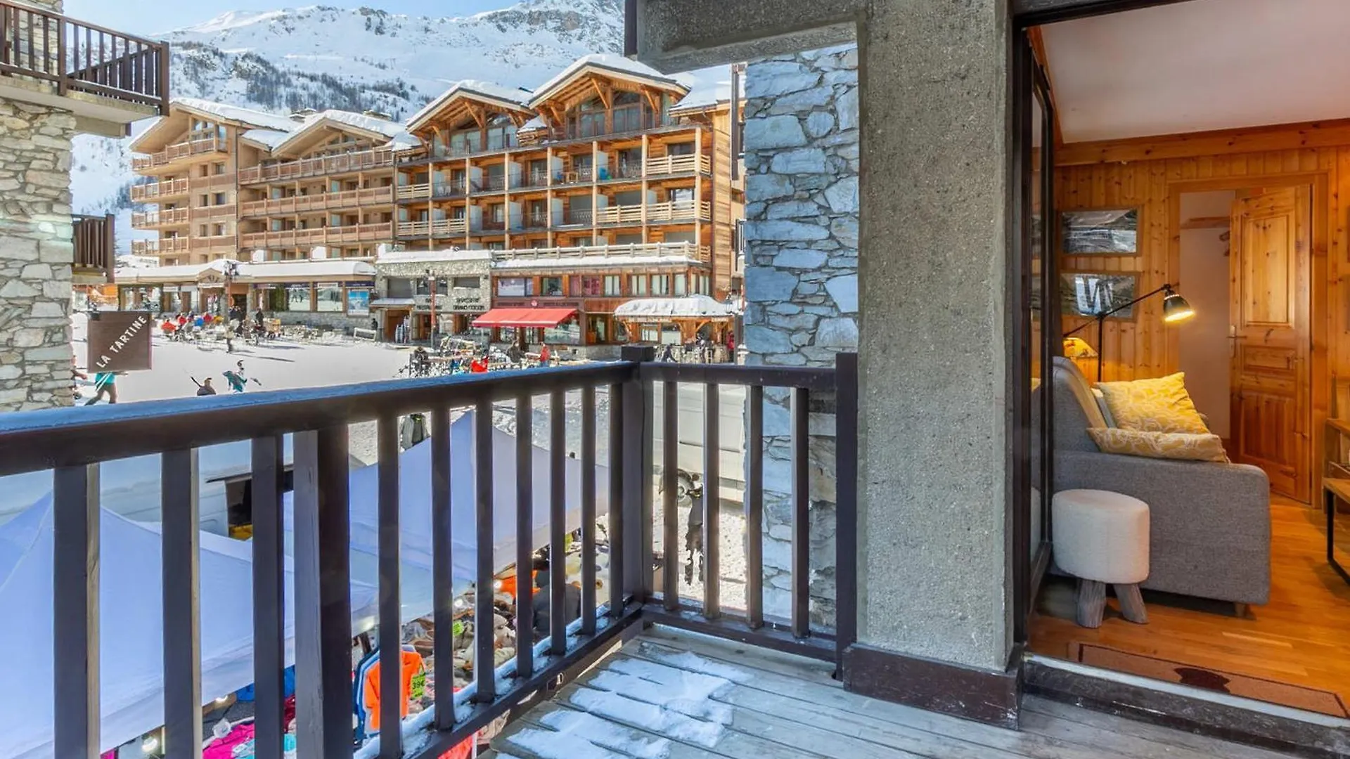 Lägenhet Appartement Elegant Avec Wifi, Au Centre, Pied Des Pistes, Parking Couvert, Balcon Sud/Est, 6 Pers. - Fr-1-694-98 Val-dʼIsère